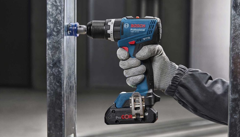 Bosch GSB 18V-65 Professional Taladro Percutor Inalámbrico Brushless — Herramientas inalámbricas o de batería | Centro de Iluminación San Carlos