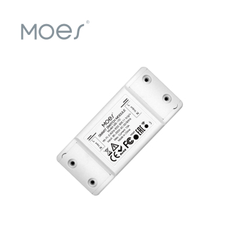 Apagador Inteligente WiFi Vidrio Táctil REQUIERE NEUTRO 1 Vía 10A Negro MOES — Tomacorrientes e interruptores | Centro de Iluminación San Carlos