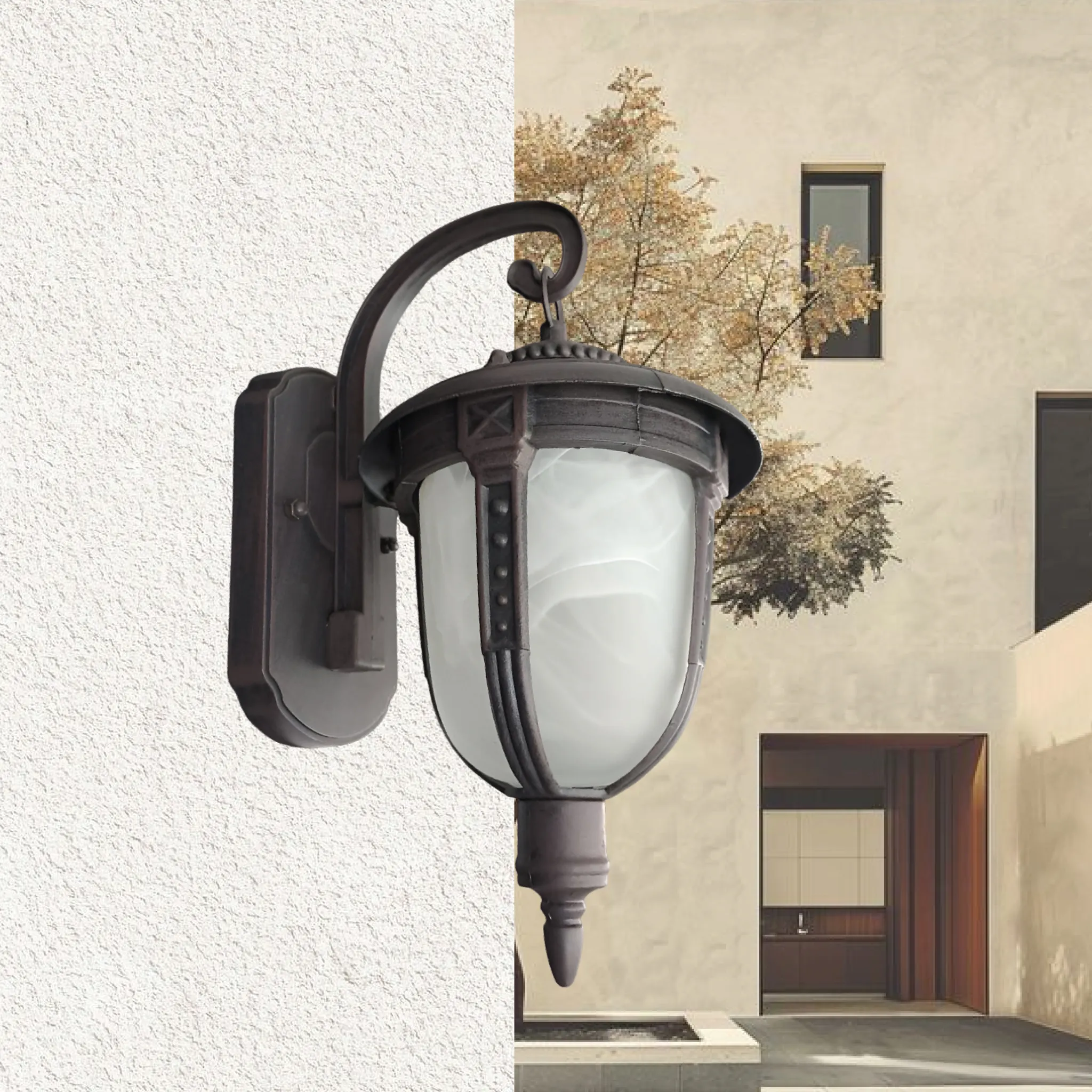 FAROL PARA EXTERIOR CAFE E27 2015S-1W — Lámparas para Exterior | Centro de Iluminación San Carlos