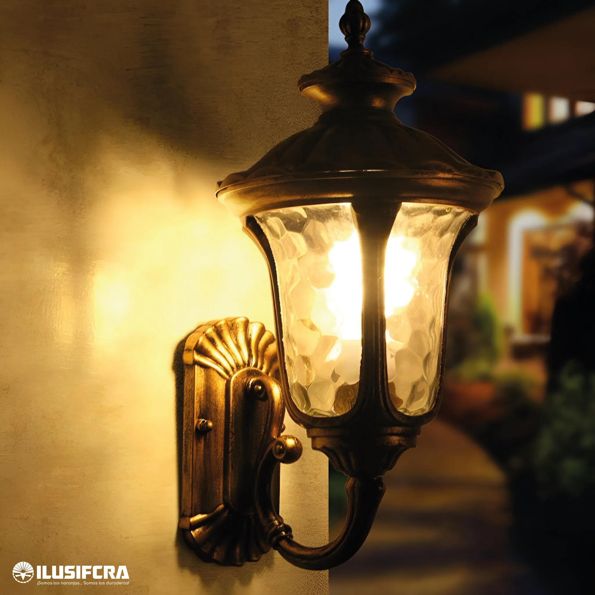FAROL DE PARED PARA EXTERIOR NEGRO 9010 — Lámparas para Exterior | Centro de Iluminación San Carlos