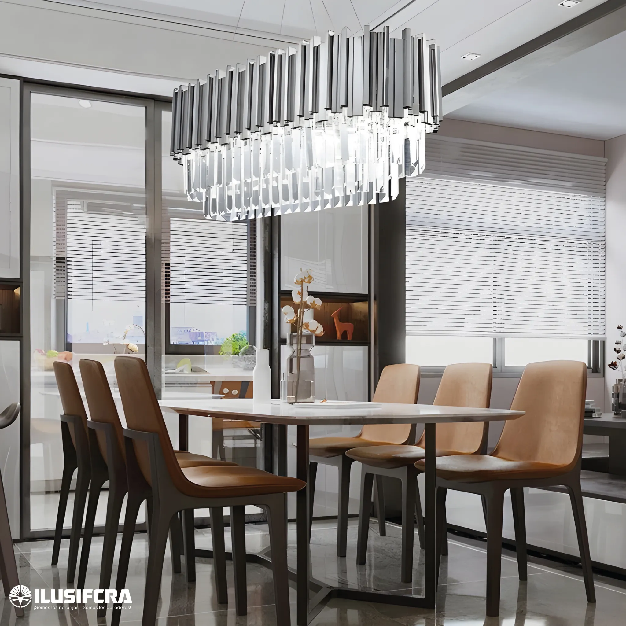 LAMPARA COLGAR 6001-800*300 CRISTAL LUJO — Lámparas de Colgar | Centro de Iluminación San Carlos