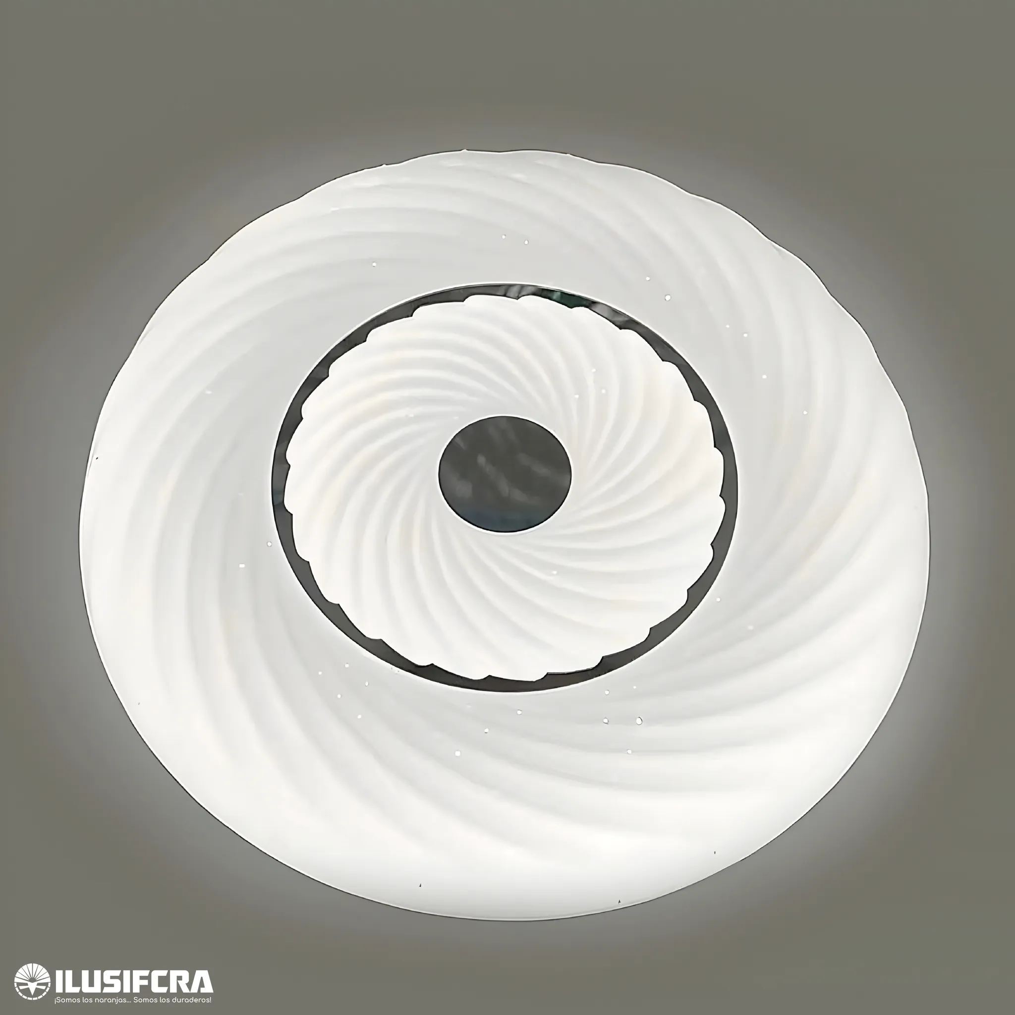 LAMPARA TECHO LED BORDE PUNTO + ESPIRAL 3065-260MM — Lámparas de techo | Centro de Iluminación San Carlos
