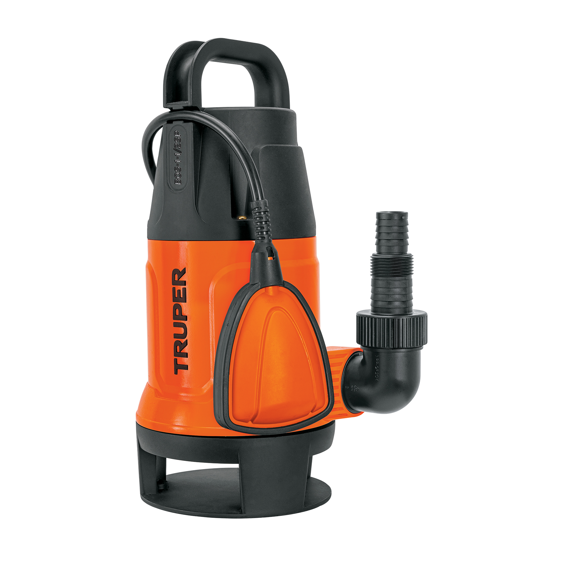 Bomba sumergible plástica, 1-1/2 HP para agua sucia, TRUPER — Bombas de agua | Centro de Iluminación San Carlos